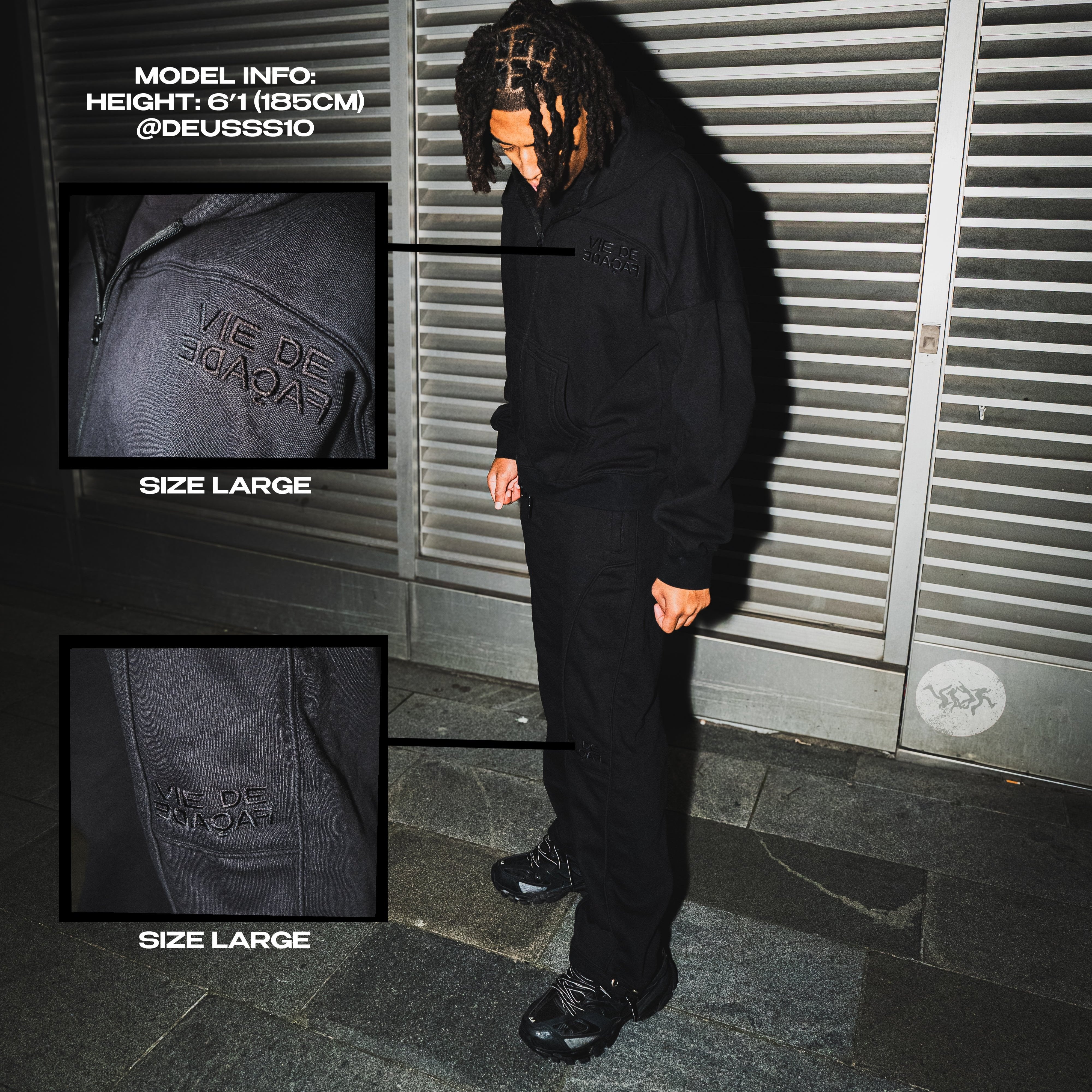 VDFAÇADE PANTS (BLACKOUT)